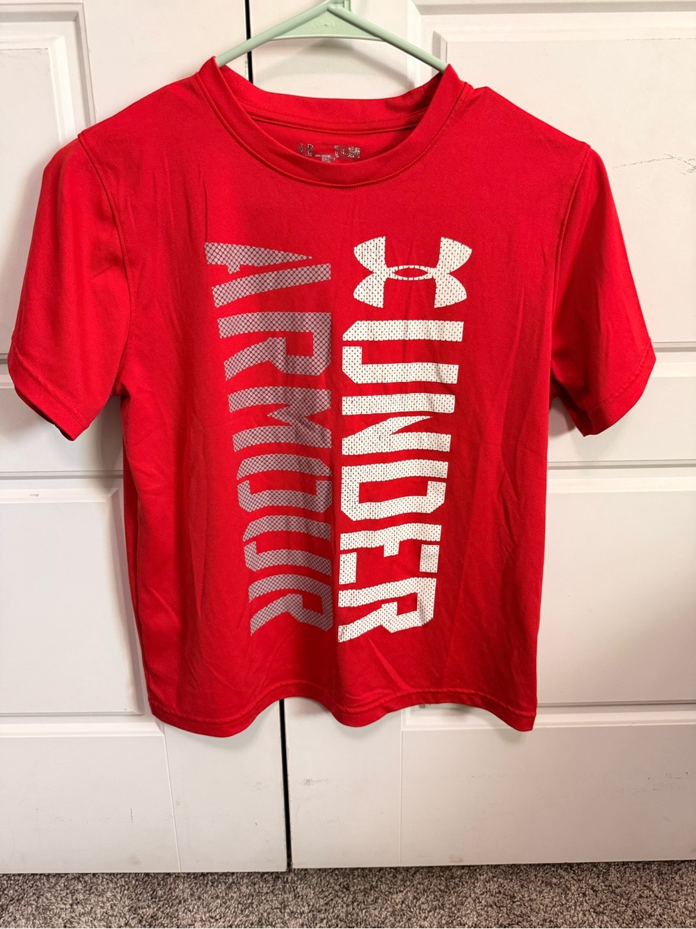Under Armour Red Short-Sleeve Graphic Tee for Kids